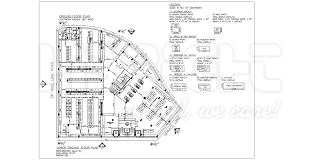 مشروع سوبر ماركت باكستان 1100m2 2017-01
