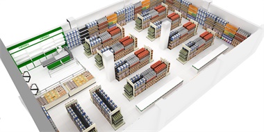 الصين سوبر ماركت 1000M2 2015