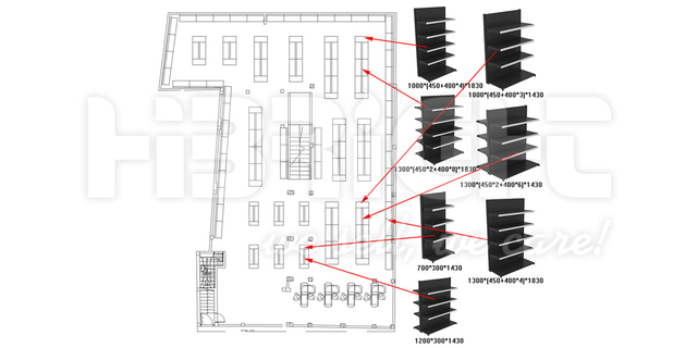 ماليزيا سوق البقالة 1500m2 2016-03