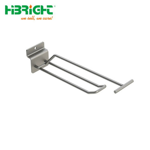 شكل Euro U مع خطاف Slatwall Slatwall Swing Arm