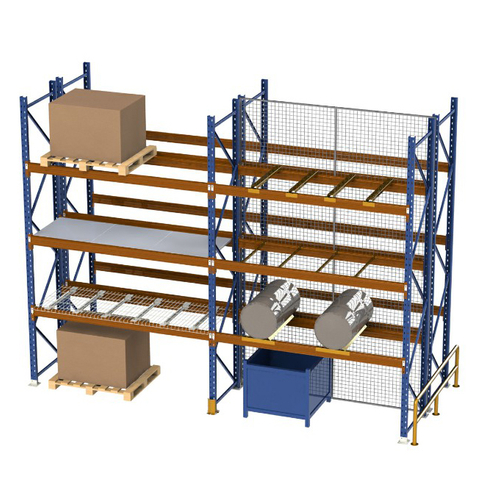 رفوف مستودع البليت