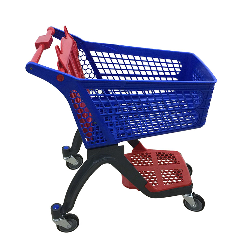 2018 يوليو عربة التسوق البلاستيكية الجديدة P-12A120L