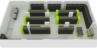 متجر بقالة الكويت 300m2 2014