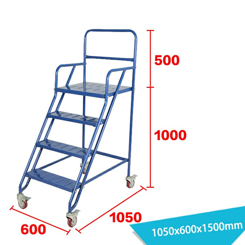 23 "4 خطوات المستودع اللوجستي لوجستي خطوة سلم LT-7