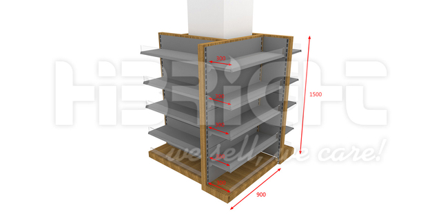 مشروع Tansania Hypermarket 3000m2 ثلاثة طوابق 2015-18