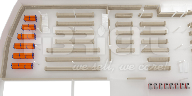 ماليزيا سوق البقالة 1500m2 2016-05