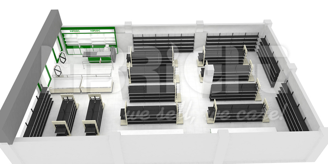 سوبر ماركت الصين 1000M2 2015-04