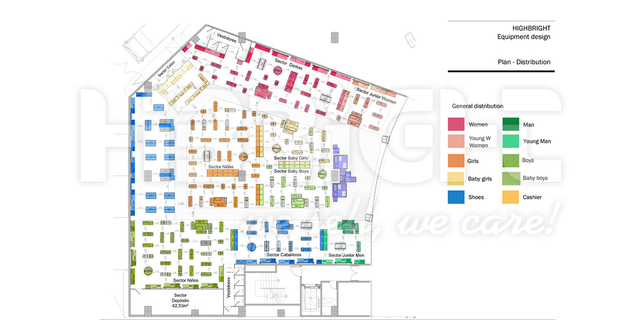 الولايات المتحدة الأمريكية مشروع متجر العلامة التجارية 6000M2 2016-02