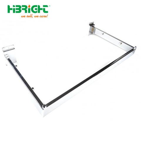 Slatwall Cloths D-rail square tube