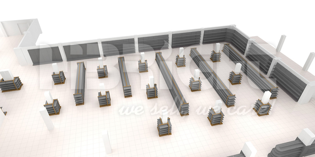 مشروع Tansania Hypermarket 3000m2 ثلاثة طوابق 2015-04