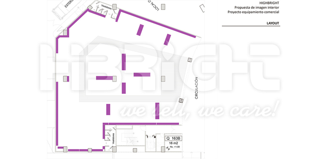 الولايات المتحدة الأمريكية مشروع مخزن العلامة التجارية 6000m2 2016-05