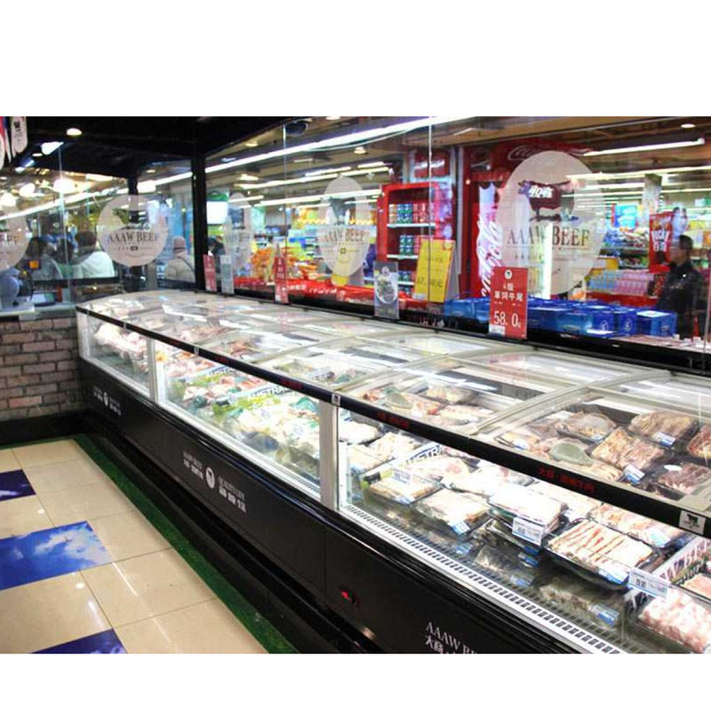 ≤-15 ℃ Supermarket Display Freezer