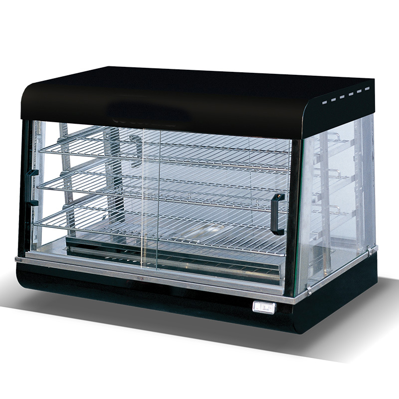 خزانة عرض مخبز أكثر دفئا