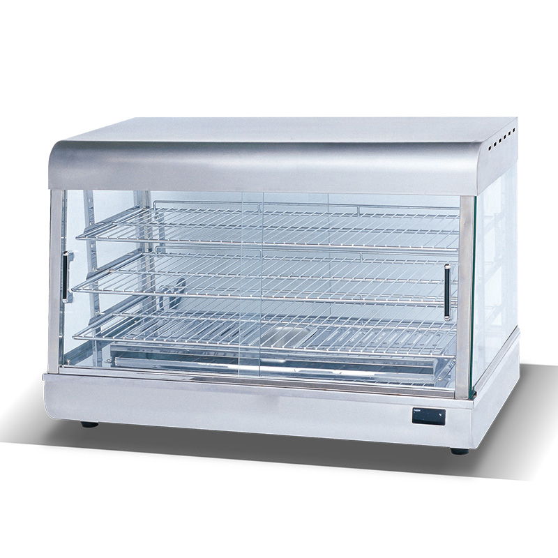 خزانة عرض مخبز أكثر دفئا