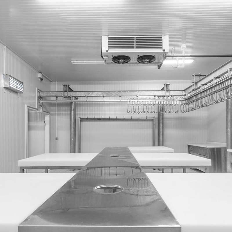 15CBM فريزر انفجار صغير للمأكولات البحرية الطازجة