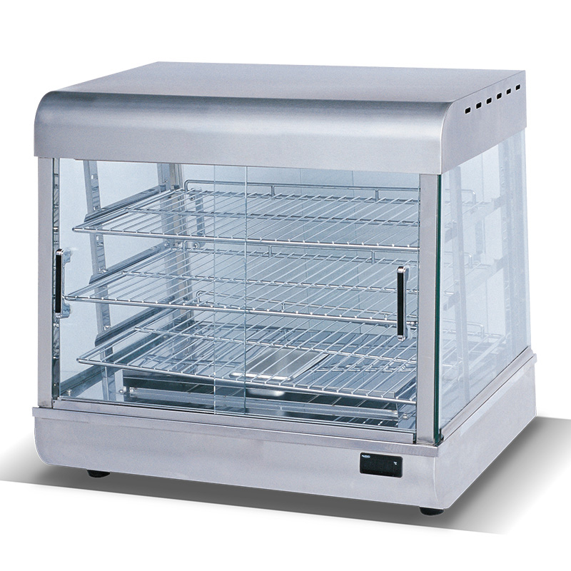 خزانة عرض مخبز أكثر دفئا