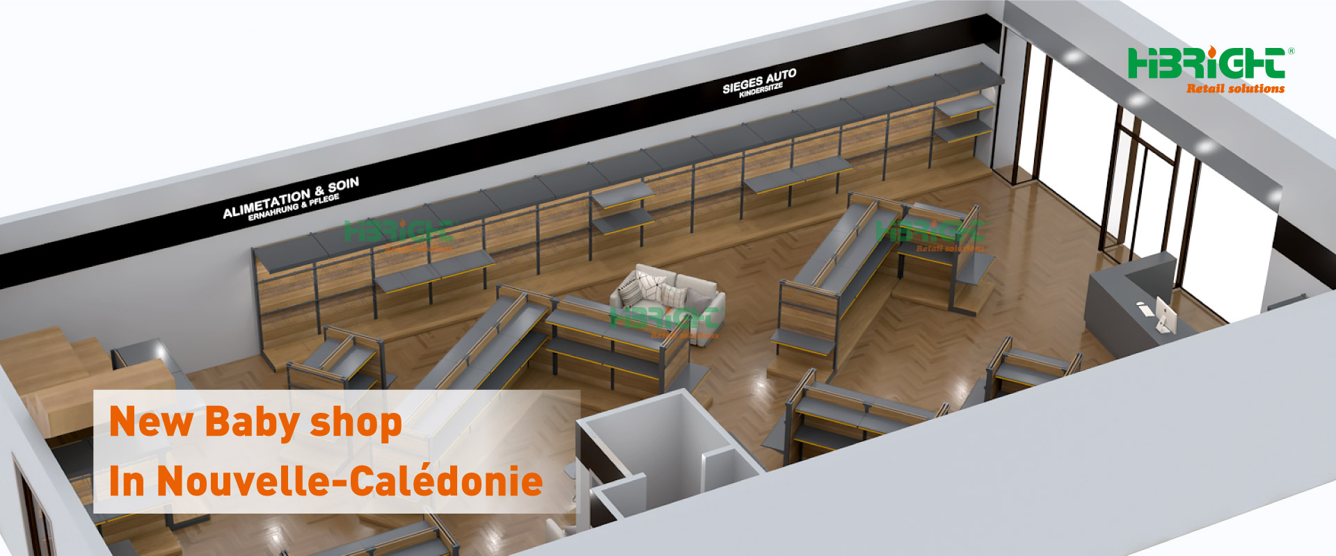 سوبر ماركت معدات في نوفيل Calédonie1